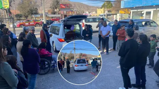 Copiapó despidió a Nanito con emoción y cariño para emprender su rumbo a Nacimiento 