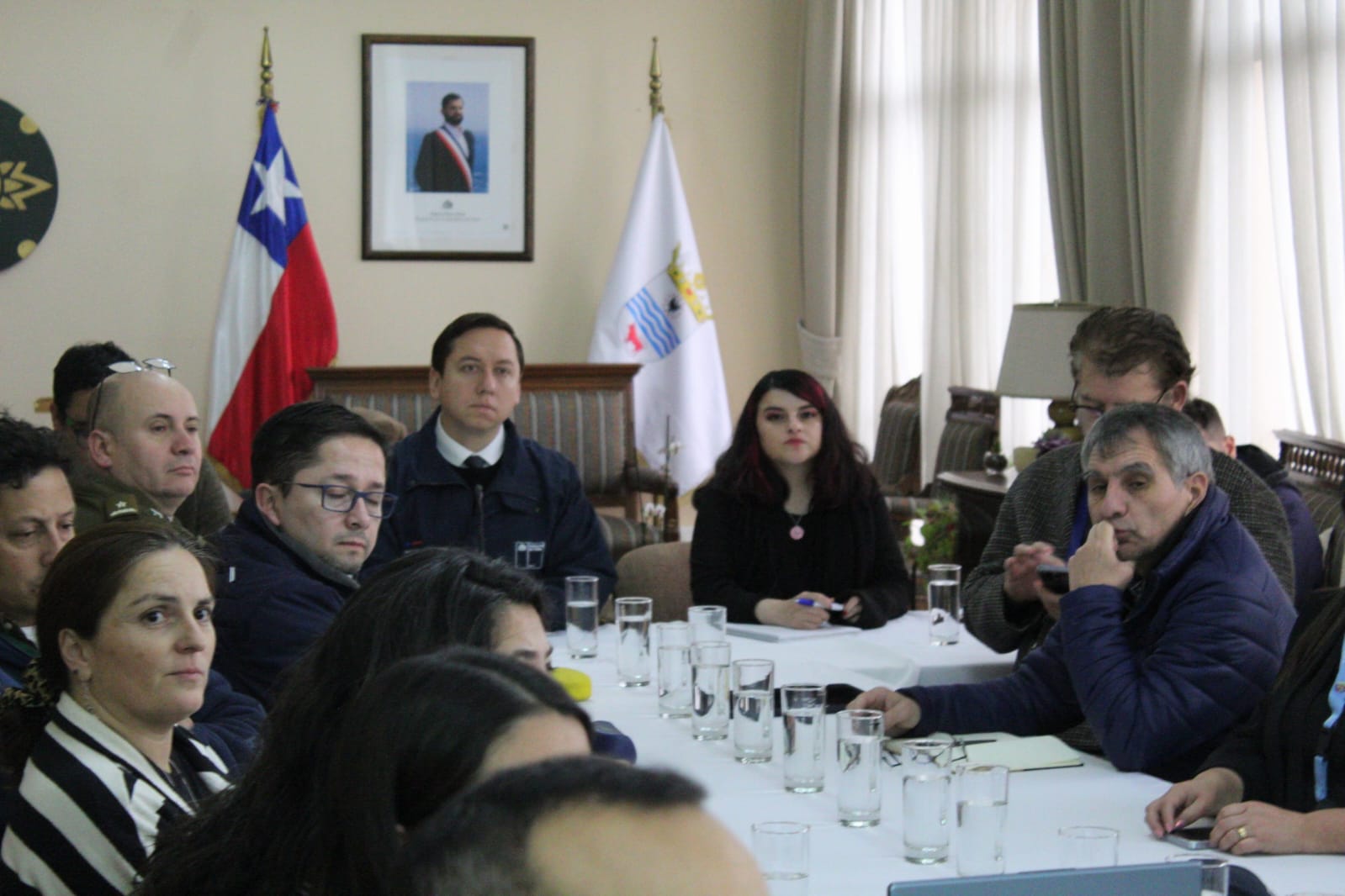 Delegado Javier Fuchslocher encabezó Cogrid provincial / Cedida