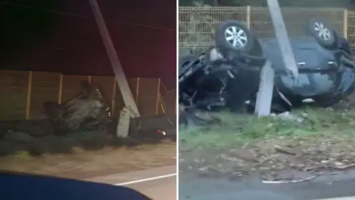Accidente de tránsito deja un fallecido y un lesionado en la ruta Nacimiento-Coigüe