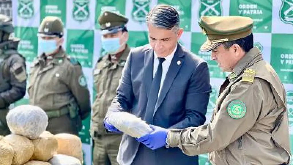 La droga incautada fue avaluada en un monto cercano a los 2 mil millones de pesos., Ministerio Público