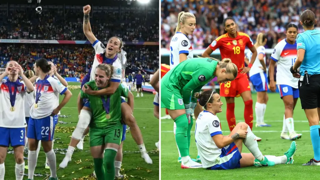 Jugadora inglesa revela que disputó toda la Eurocopa con una pierna fracturada: “Nadie lo sabía”, X