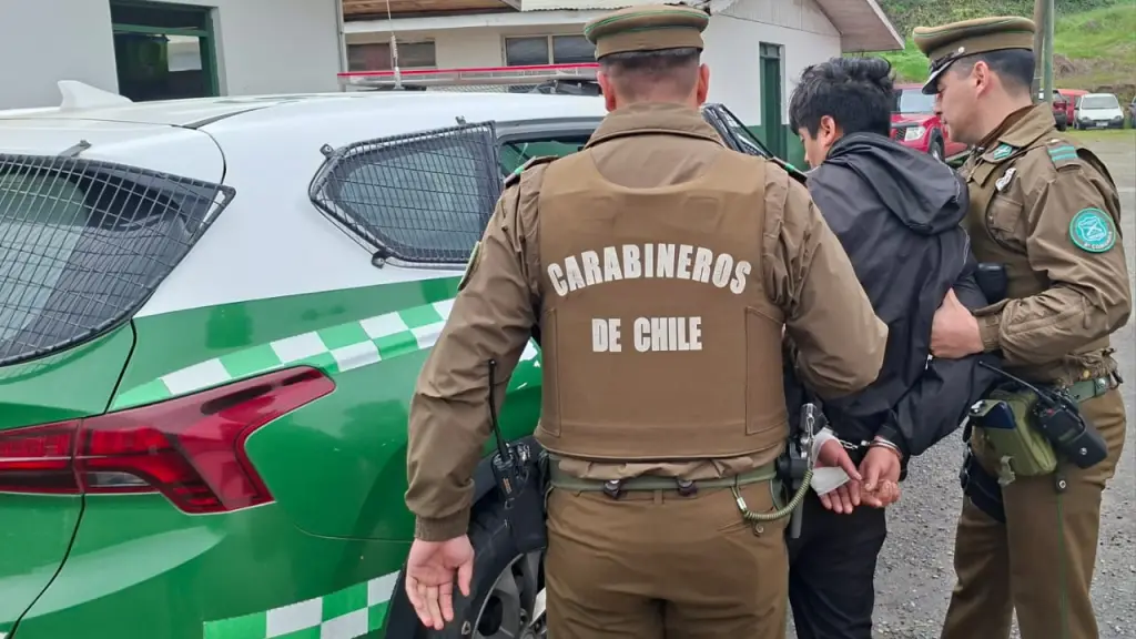 Detenido por Carabineros de San Rosendo, X @CarabBioBio