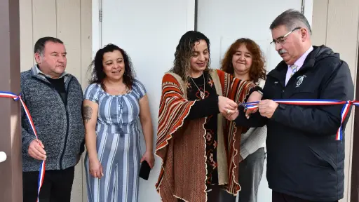Vecinos de Villa Los Castaños 2 en Yumbel reciben su nueva sede vecinal 