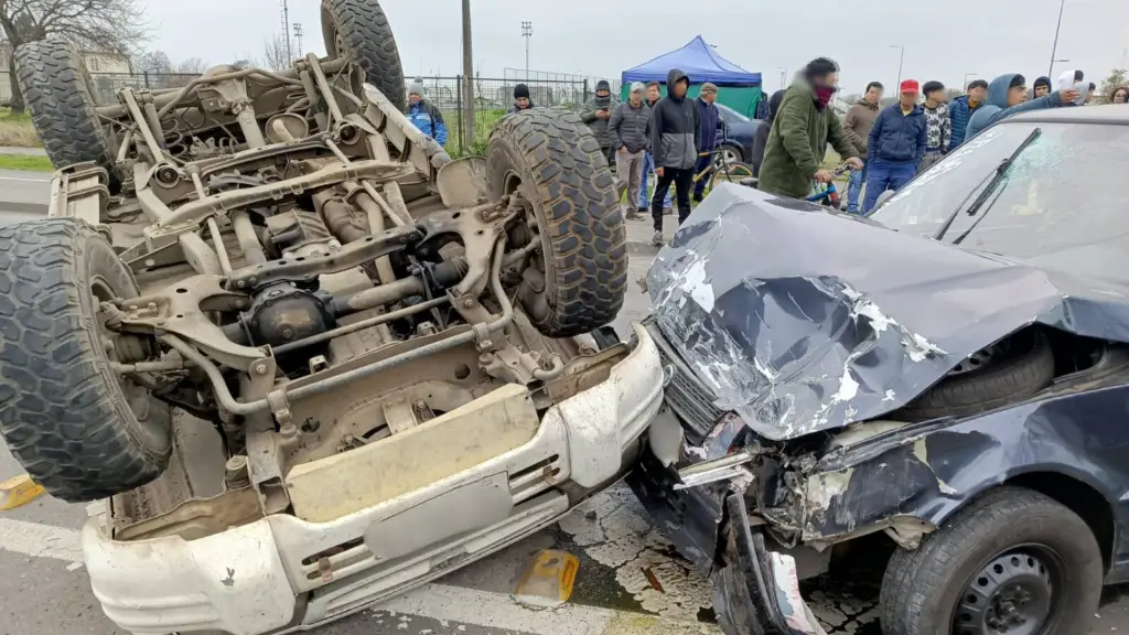 Conductor ebrio y sin permiso de conducir fue detenido tras accidente ocurrido en Los Ángeles