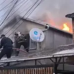 Investigan intencionalidad de incendio que afectó a tres viviendas en Los Ángeles, Diario La Tribuna