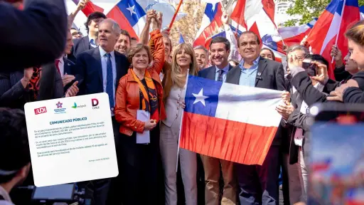 Confirmado: Chile Vamos y Demócratas sellan pacto parlamentario para elecciones 2025 ante el Servel