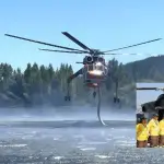 Autoridades valoraron el potencial aporte de la infraestructura al combate de incendios forestales y la atención de otras emergencias. 