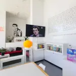 El Punto Lector Roberto Bolaño, cedida