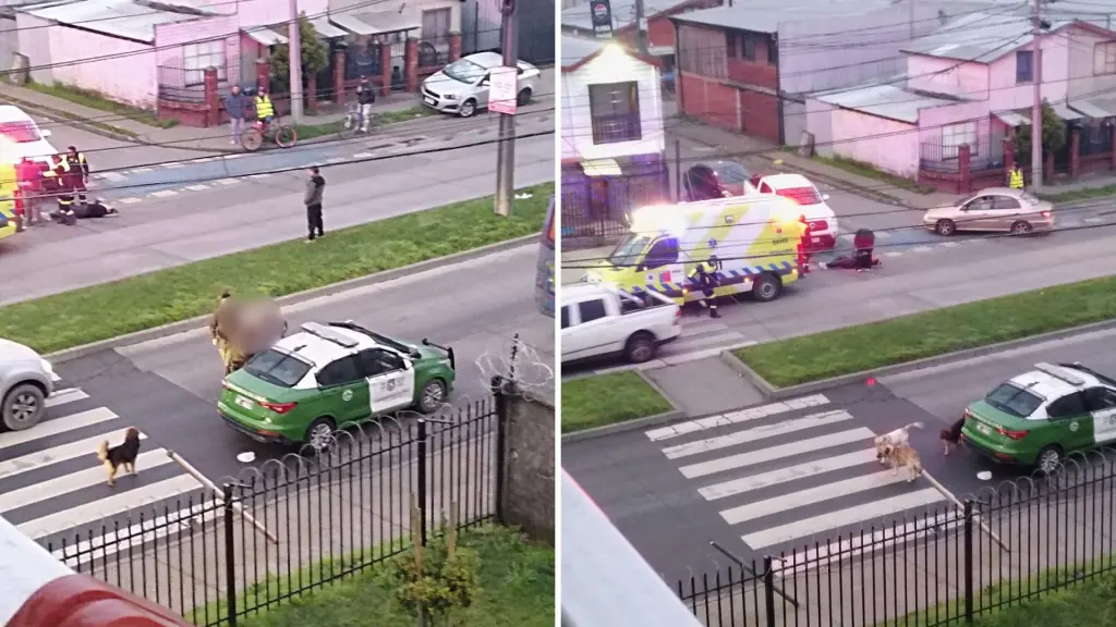 Ahora | Hombre fue reducido por carabineros tras incidente en la vía pública en Los Ángeles, La Tribuna