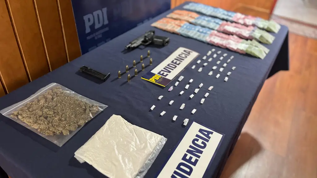 Operativo permitió sacar de circulación más de dos mil 260 dosis de cocaína base., PDI Biobío