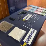 Operativo permitió sacar de circulación más de dos mil 260 dosis de cocaína base., PDI Biobío