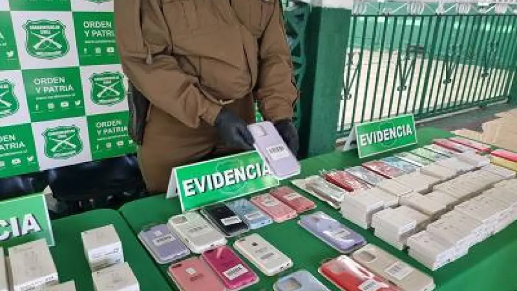 Artículos incautados por el O.S.9  de Carabineros., Ministerio Público