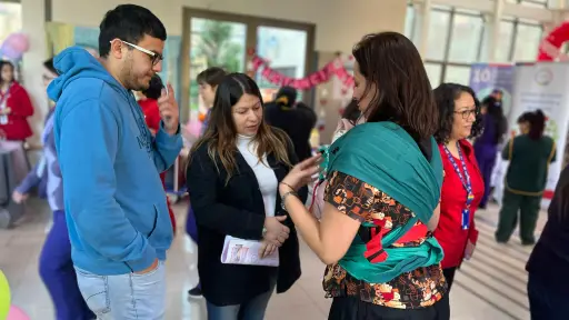 Hospital de Los Ángeles conmemora Semana Mundial de la Lactancia con diversas actividades 