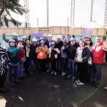 Visita a las obras de la sede de la Unión Comunal de JJVV de Coronel, GORE Biobío