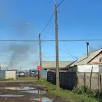 Incendio de vivienda en la ciudad de Los Ángeles., Cedida