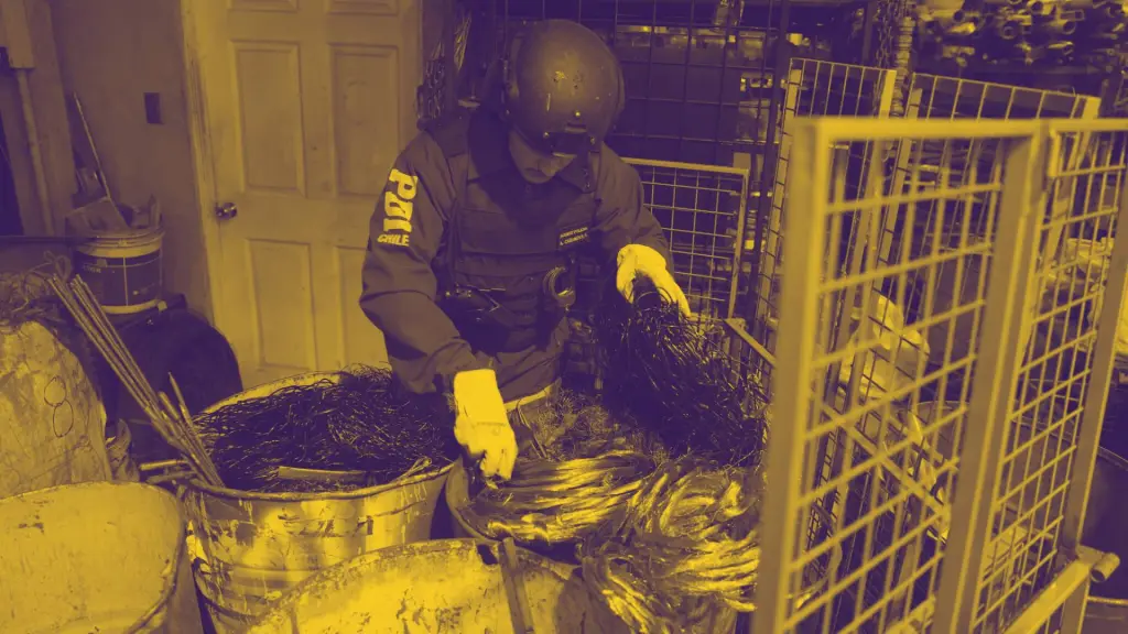 Empresas piden reforzar control y endurecer penas por robo de cobre, PDI Biobío