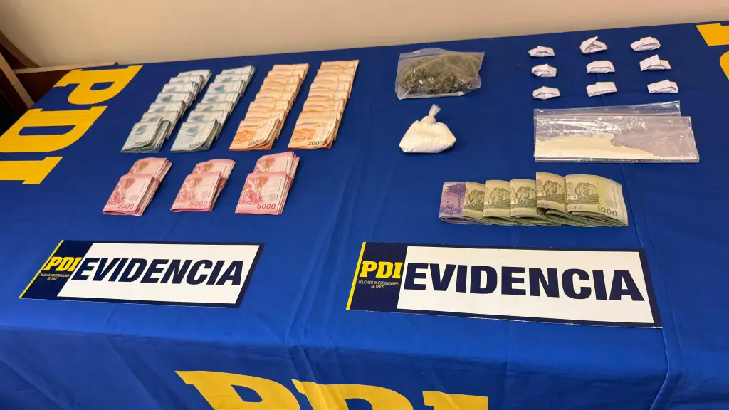 Droga incautada por la PDI, PDI Biobío