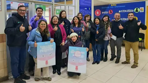 Escuela El Saber da el primer paso en campaña de Buen Trato