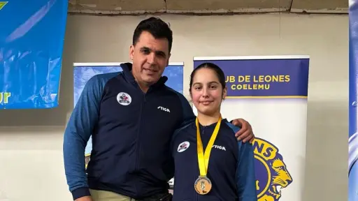 Sigue imparable Ignacia Jiménez: ahora se corona campeona en el tenis de mesa U15