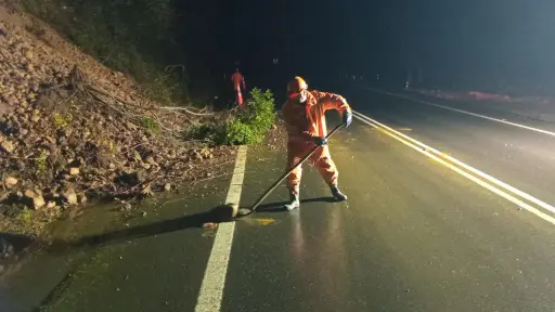 MOP mantiene vigilancia en las rutas y cauces de la provincia para evitar nuevas afectaciones
