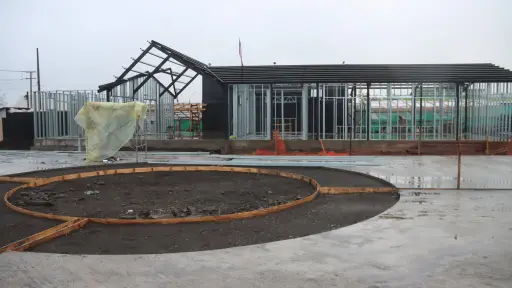  El nuevo Centro/Cívico y Comunitario de Villa/Génesis ya llega al 40/por ciento de avance