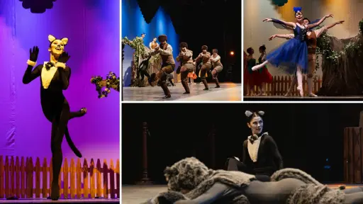 Pedro y el Lobo cautivó a escolares y se prepara para nueva función en Los Ángeles