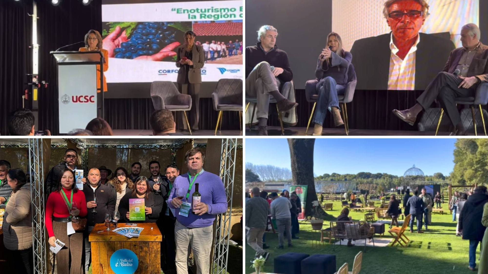 Encuentro de Enoturismo reunió a expertos y actores locales en Negrete