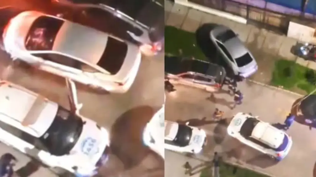 Delincuentes escapan tras ser rodeados por patrullas de seguridad y Carabineros, La Tribuna