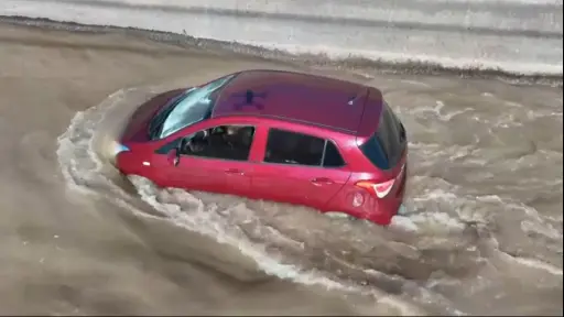 Pareja cayó con su auto al canal San Carlos en La Florida durante clase de manejo: Habrían consumido alcohol