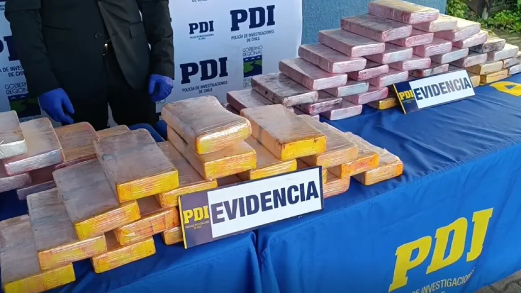 El conductor del vehículo fiscalizado trasladaba la droga desde la zona norte hacia la provincia de Concepción, PDI Biobío