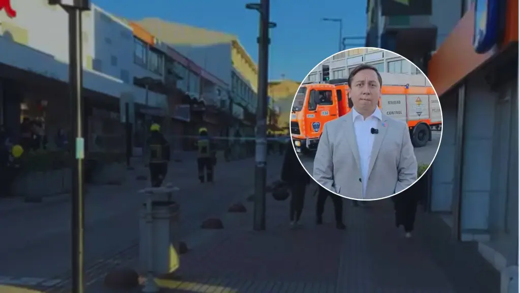 El incidente se produjo cuando maquinaria que opera en las faenas de construcción perforó accidentalmente una cañería., Edición Diario La Tribuna