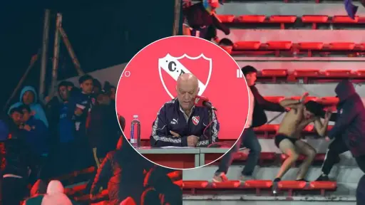 Independiente acusa a dirigencia de la U de ser cómplice de los incidentes ocurridos en Copa Sudamericana