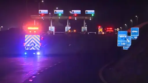 Dos delincuentes quedan en riesgo vital tras enfrentamiento con Carabineros en Acceso Sur de Santiago