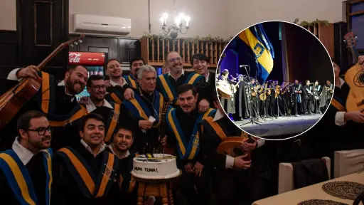 Tuna de Los Ángeles celebra 34 años de música y tradición universitaria