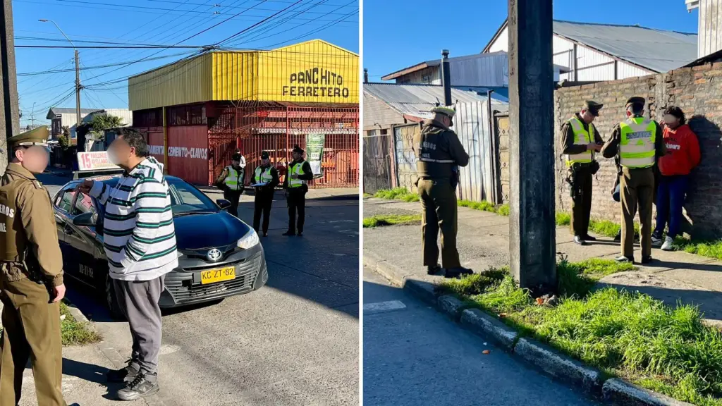 Comienzan las fiscalizaciones preventivas para prevenir asaltos a colectiveros de Los Ángeles, Carabineros de Chile