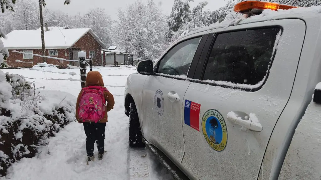 Nieve, Alto Biobío