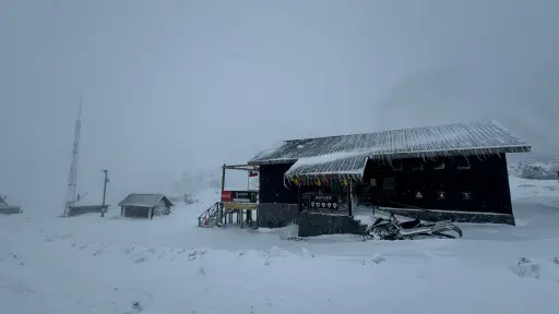 Antuco urbano y zonas rurales registran nevadas intermitentes