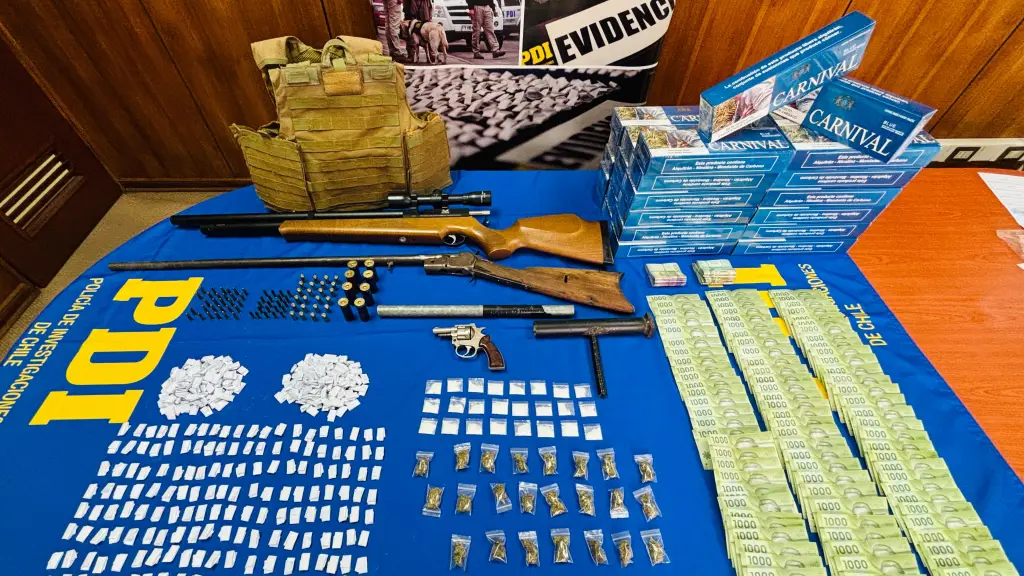 Mulchén - Incautación, PDI