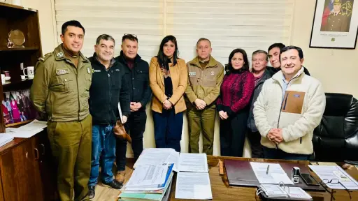 Cámara de Comercio, Servicios y Turismo de Los Ángeles coordina acciones de seguridad junto al gremio del transporte colectivo y Carabineros