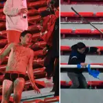 Graves incidentes en Argentina: hinchas de Independiente agreden y desnudan a fanáticos de la U, La Tribuna