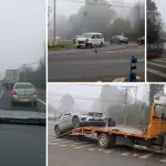 Un furgón colisionó con un vehículo particular, lo que derivó en largas filas de autos hasta el cruce Human y camino Santa Clara.