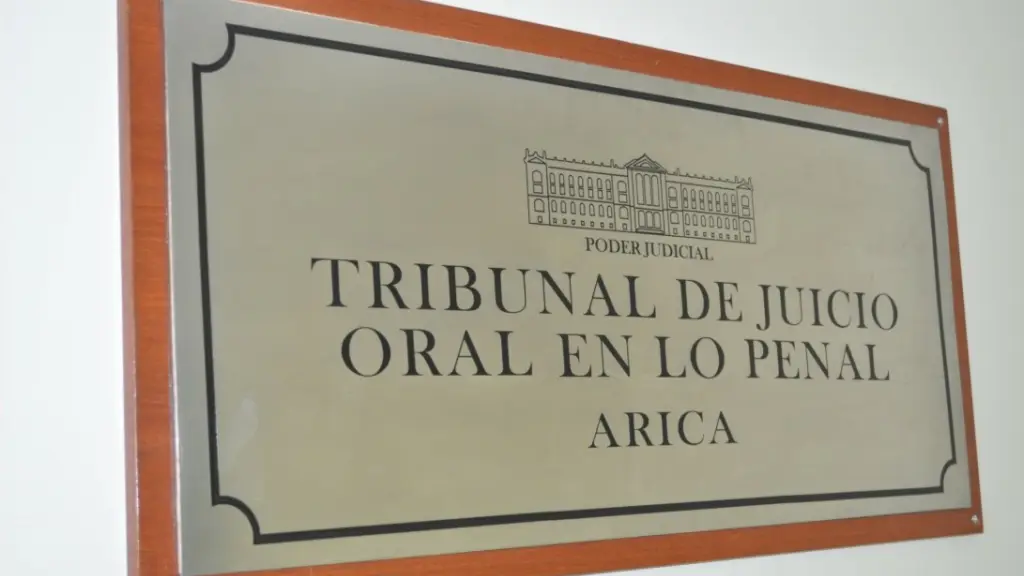 El juicio en su contra se desarrolló en el Tribunal de Juicio Oral en lo Penal de Arica., Poder Judicial