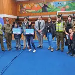 La entrega se concretó este jueves 28 de agosto en la Escuela El Saber., Municipalidad de Nacimiento