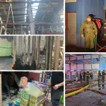 Incendio Los Ángeles La Vega Techada