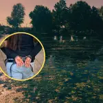 Laguna Esmeralda agresión mujer Los Ángeles