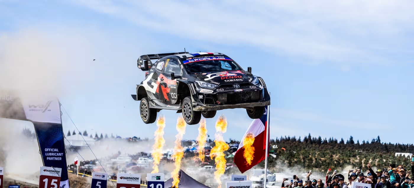 Sébastien Ogier en lo más alto en Chile / WRC