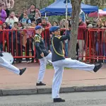 Tambor mayor del Liceo Santa María: “Siempre me siento orgullosa”, La Tribuna