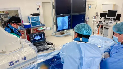 Andes Salud Concepción, realiza primer procedimiento de cierre percutáneo de comunicación interauricular en sistema privado de salud del Biobío.