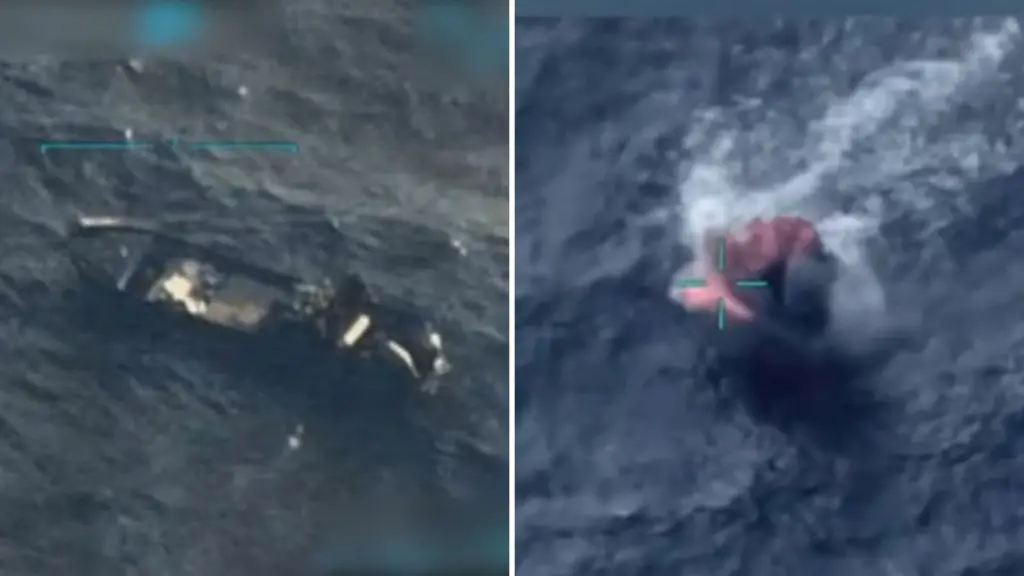 Trump confirma tres fallecidos tras ataque estadounidense a embarcación narcoterrorista, Diario La Tribuna