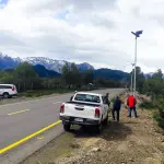 Municipalidad de Antuco realiza recepción provisoria de proyecto de luminaria pública en tramos de la ruta Q-45, Municipalidad de Antuco
